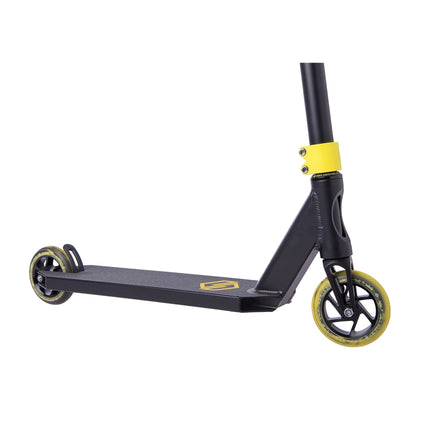 Striker Lux Painted Limited Complete Stunt Scooter - Black/Yellow-Stunt Scooters-Striker scooter parts