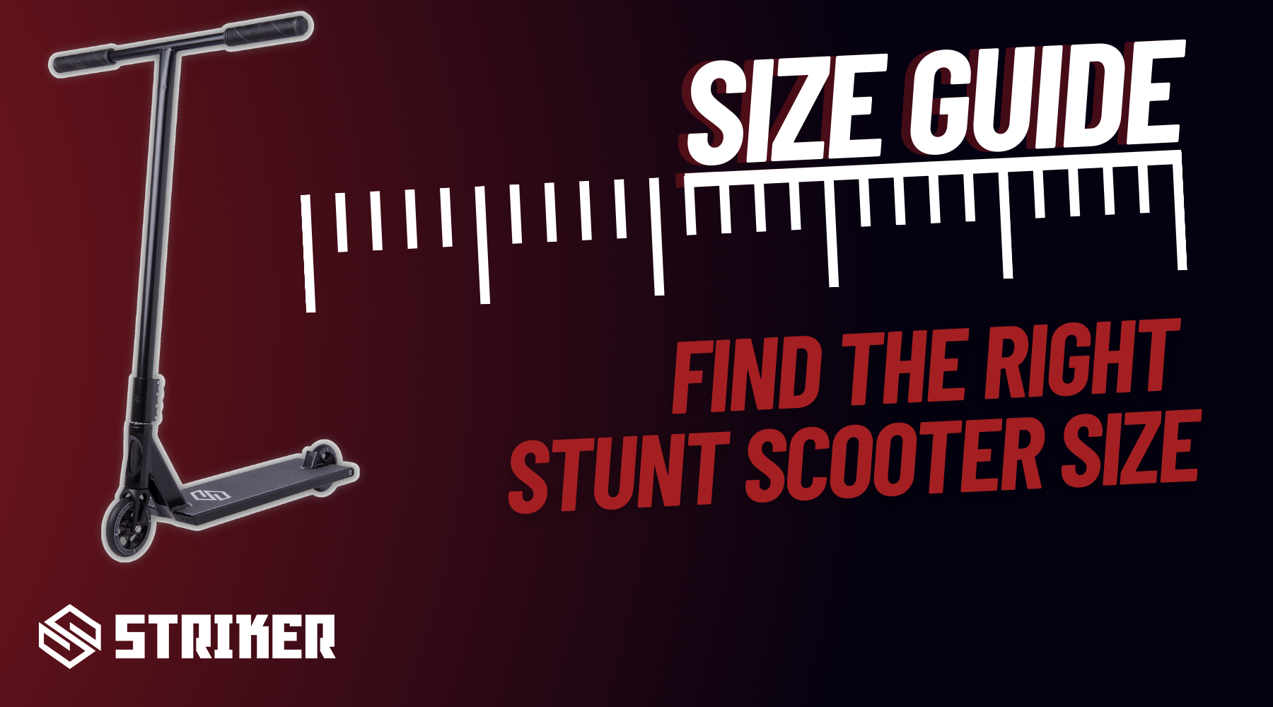 stunt scooter size guide