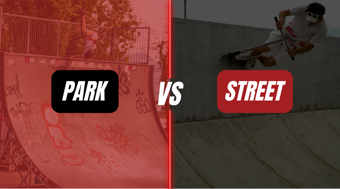 Park vs Street Scootering Striker