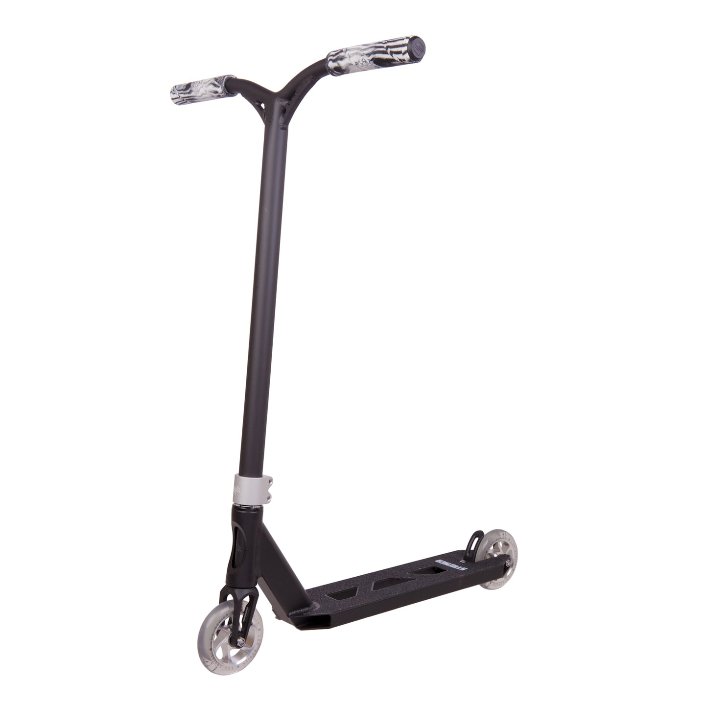 Striker Lux Stunt Scooter - Clear/Silver