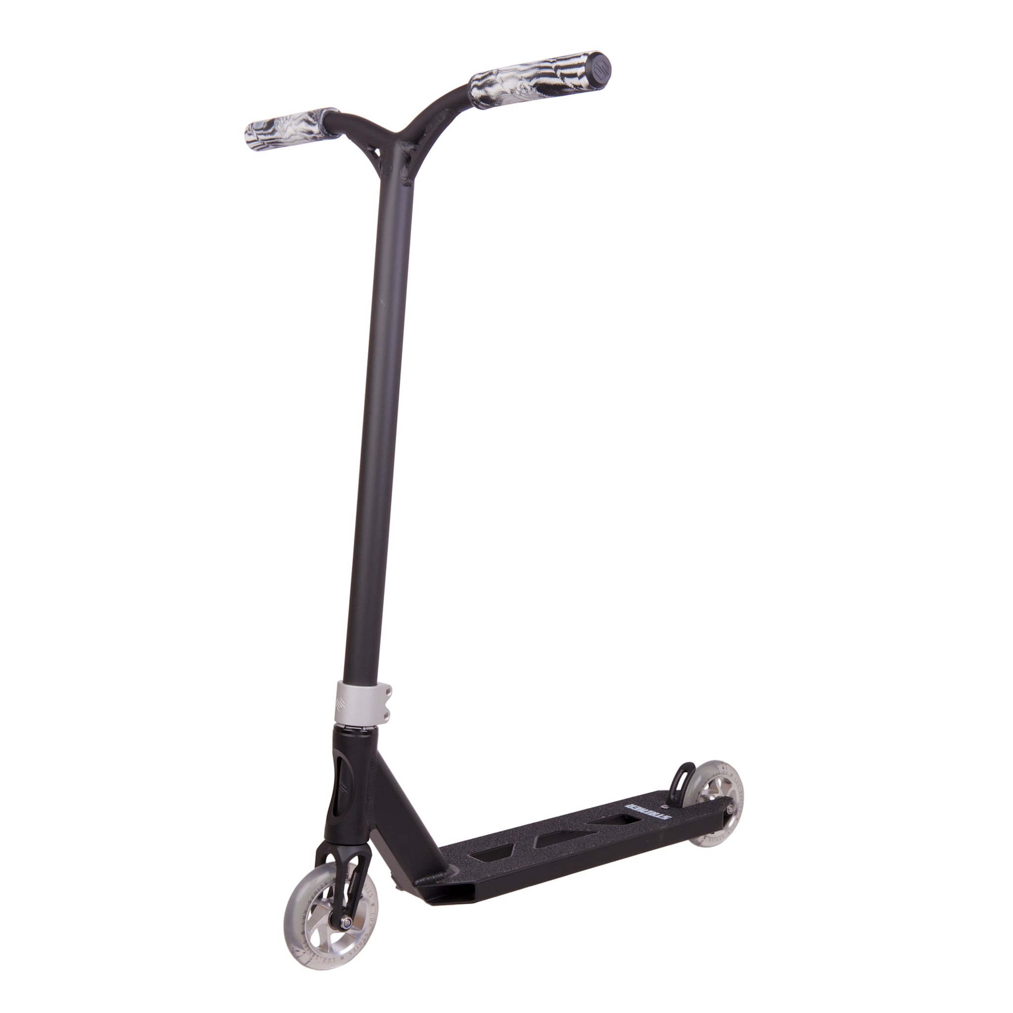 Striker Lux Stunt Scooter - Clear/Silver