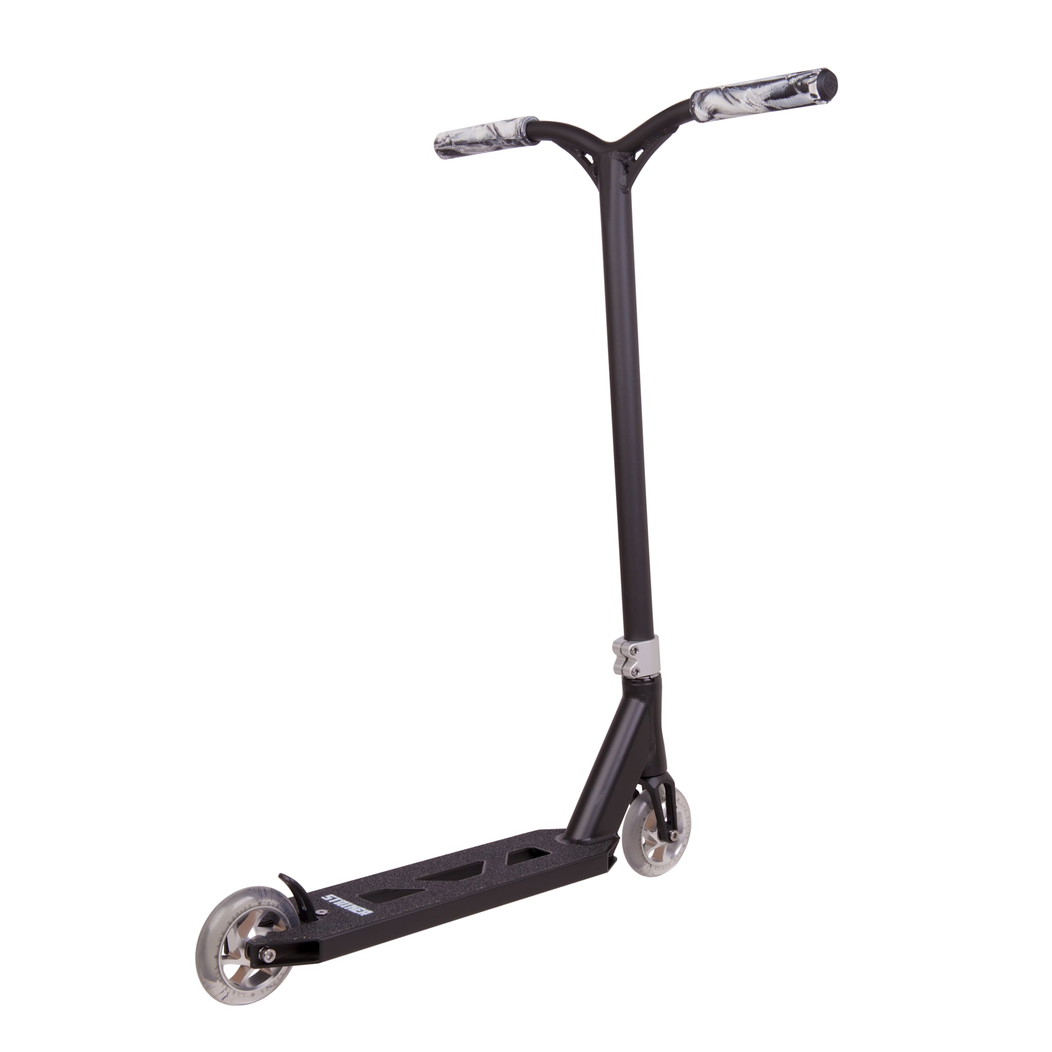 Striker Lux Stunt Scooter - Clear/Silver