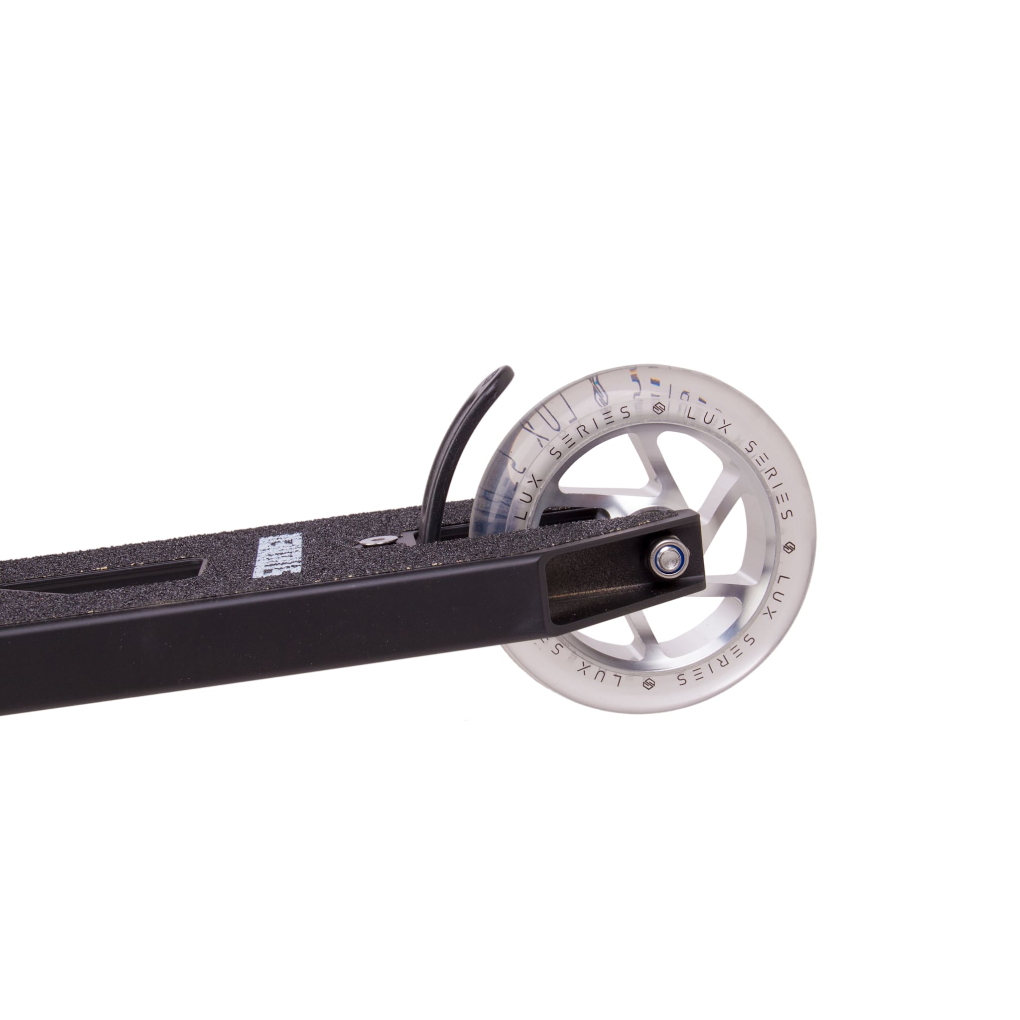 Striker Lux Stunt Scooter - Clear/Silver