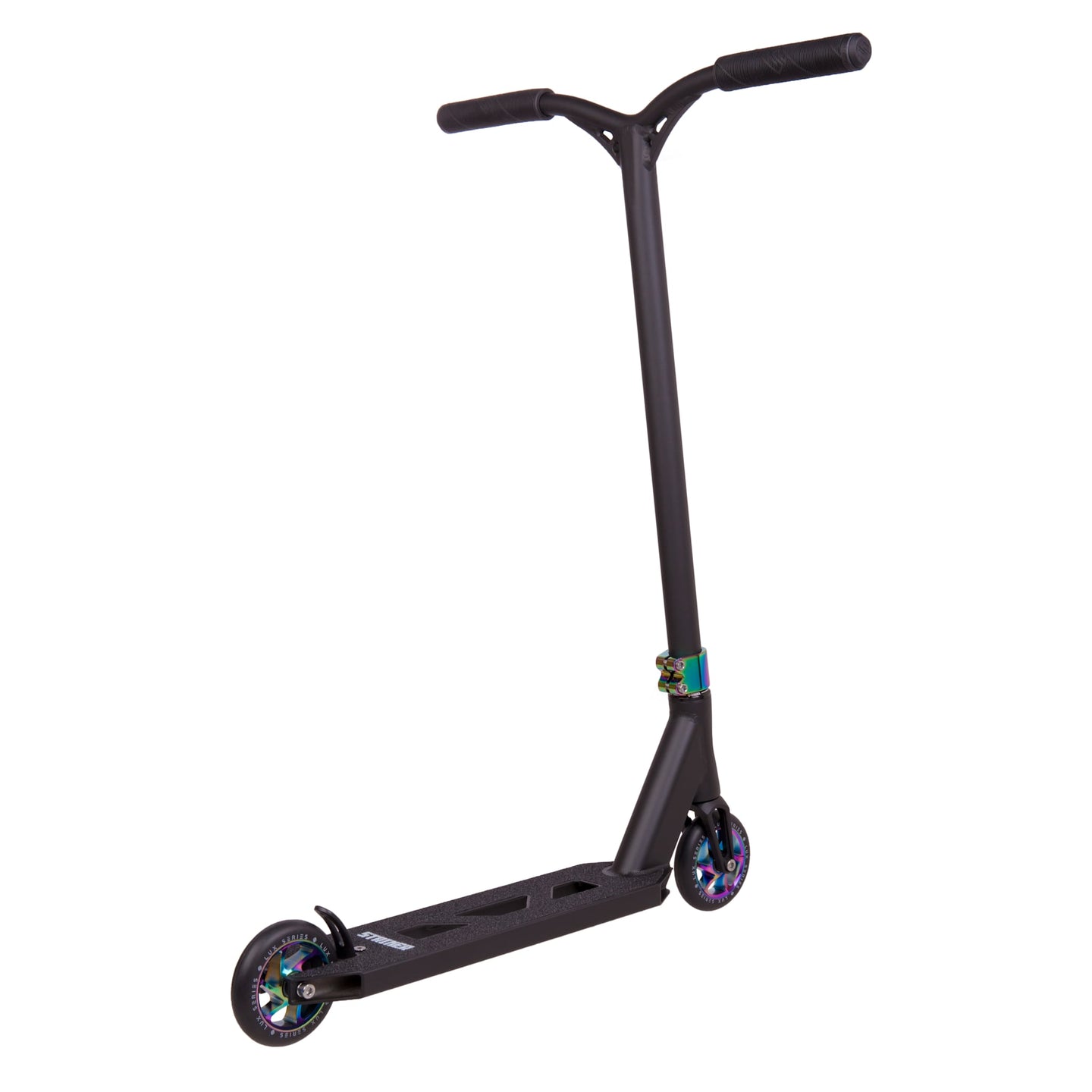 Striker Lux Stunt Scooter - Black/Rainbow