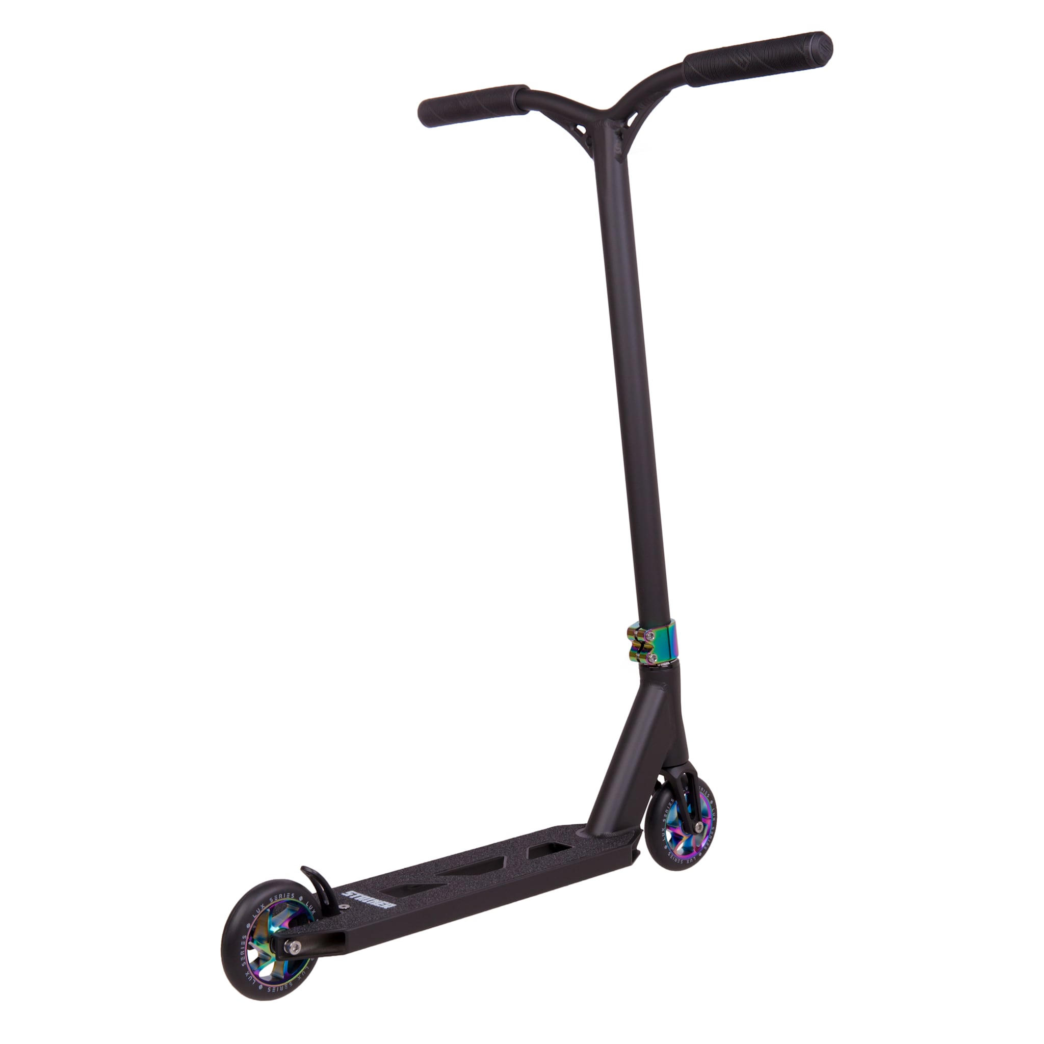 Striker Lux Stunt Scooter - Black/Rainbow