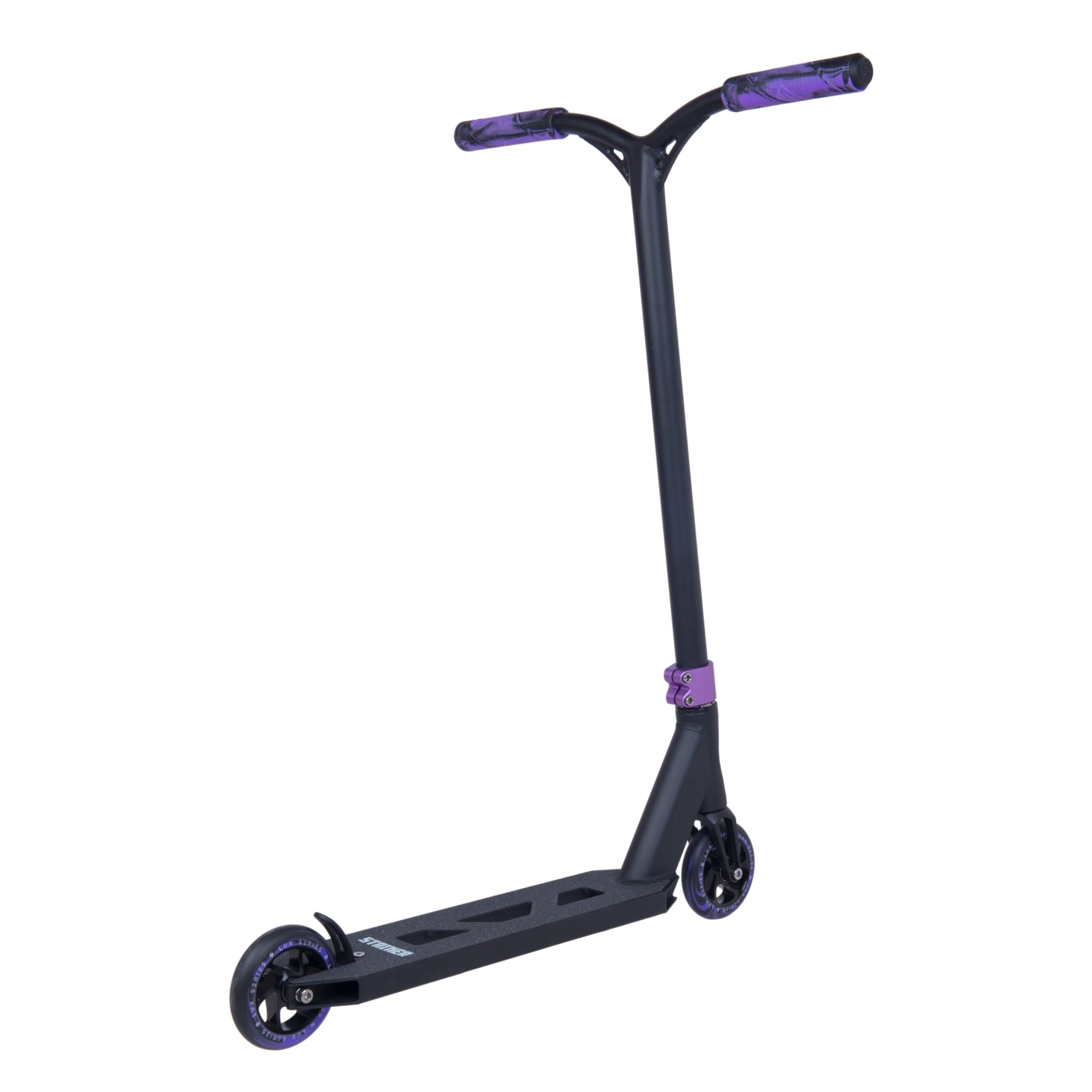 Striker Lux Youth Stunt Scooter - Black/Purple