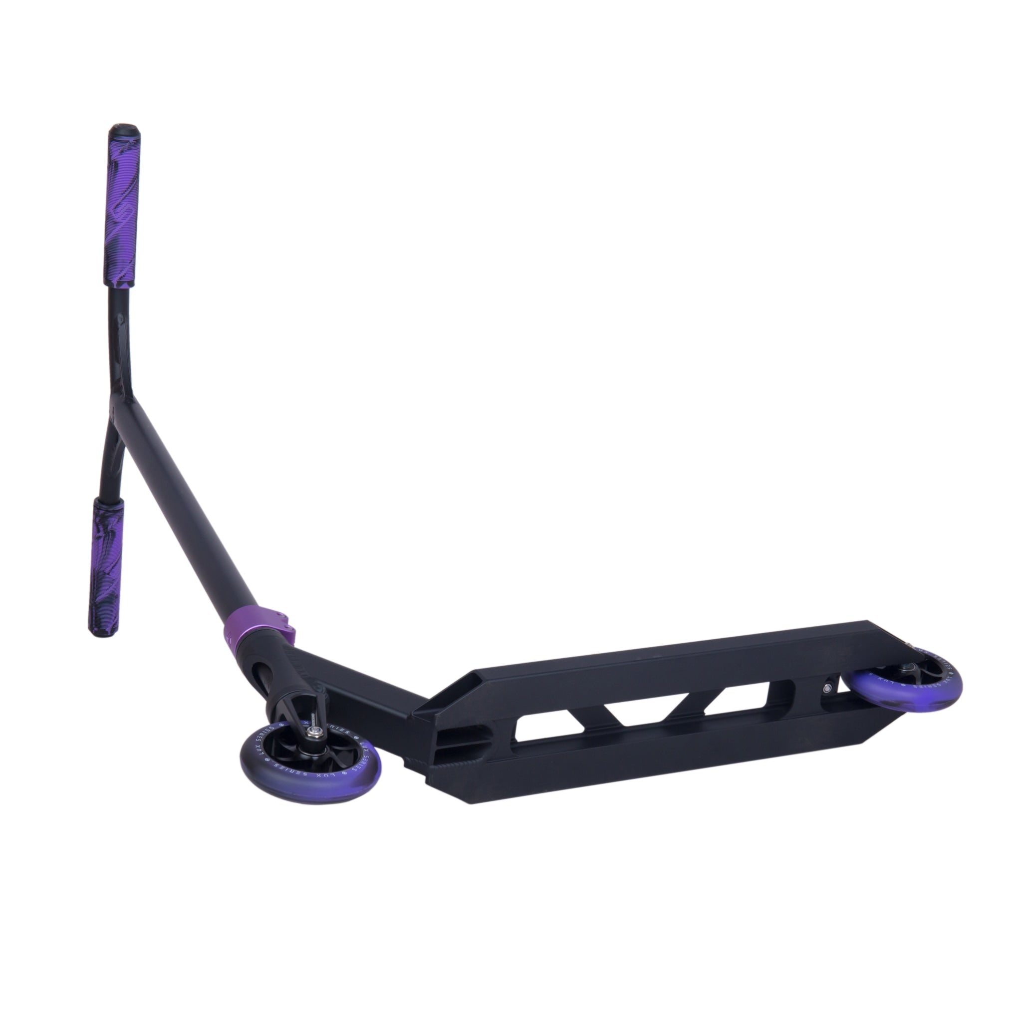 Striker Lux Youth Stunt Scooter - Black/Purple