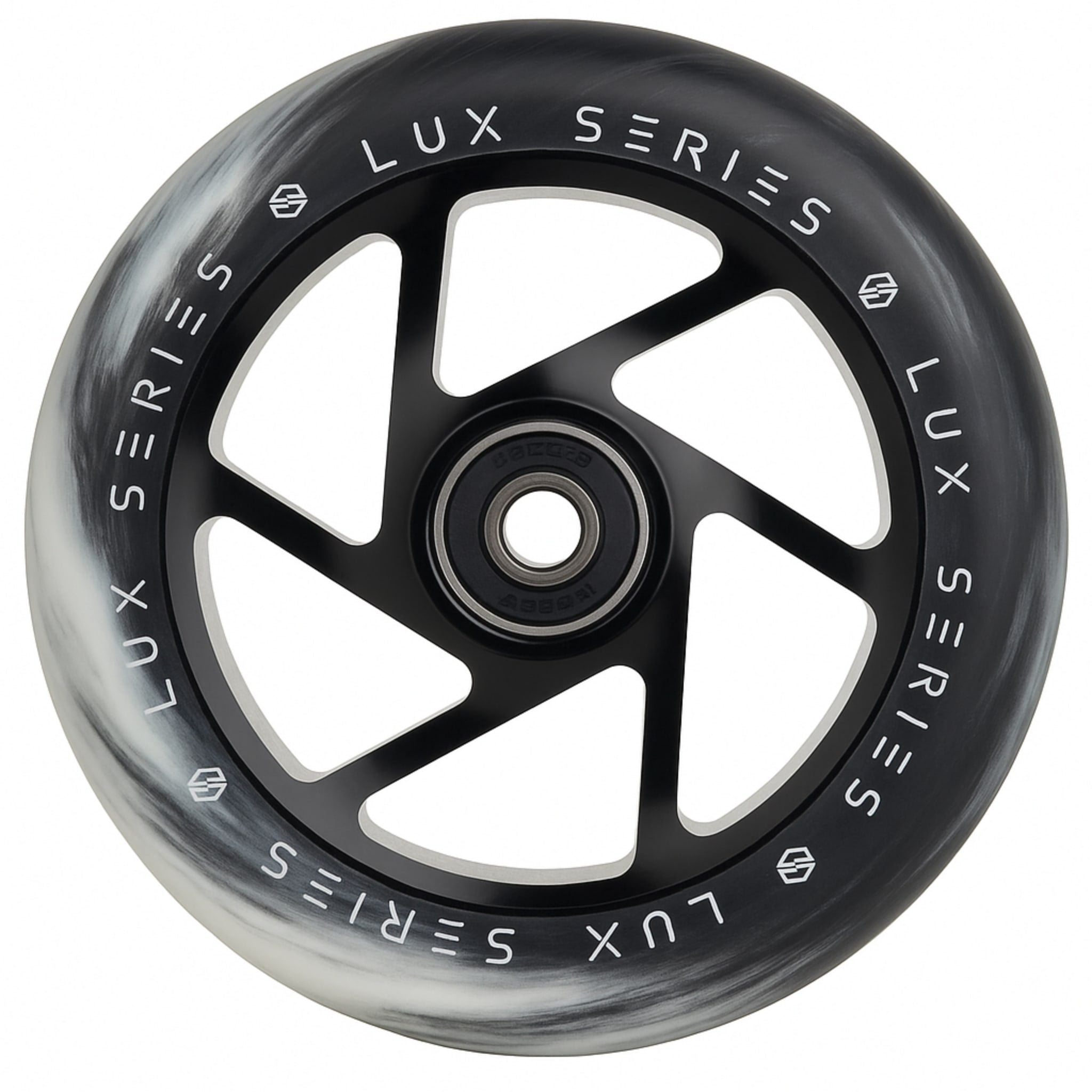 Striker Lux Spoked 110mm Stunt Scooter Wheels - Black/White