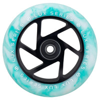Striker Lux Spoked 110mm Stunt Scooter Wheels - White/Teal