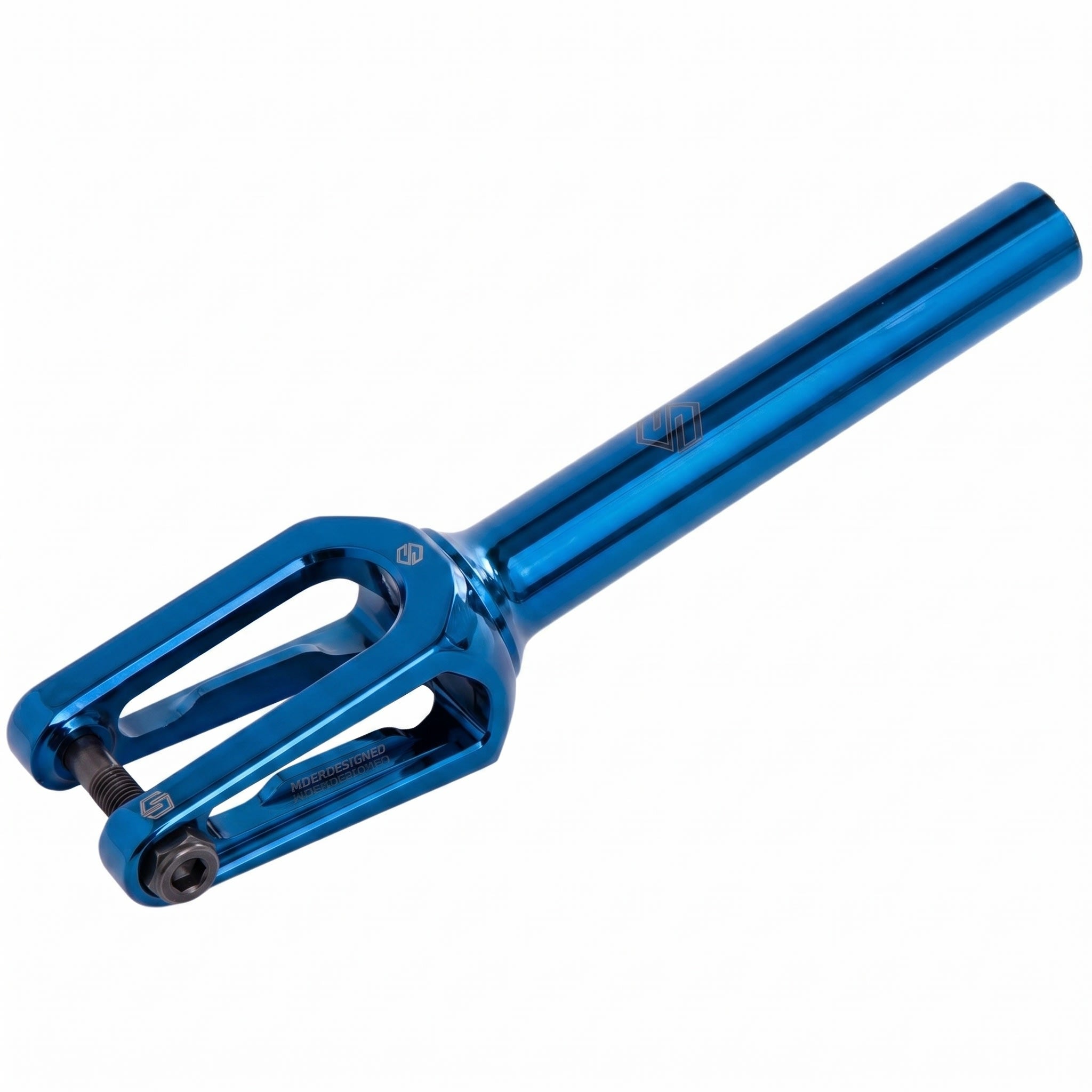 Striker Lux IHC Stunt Scooter Fork - Blau Chrome