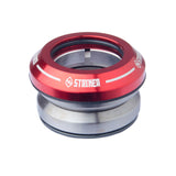 Striker Integrated Stunt Scooter Headset - Red