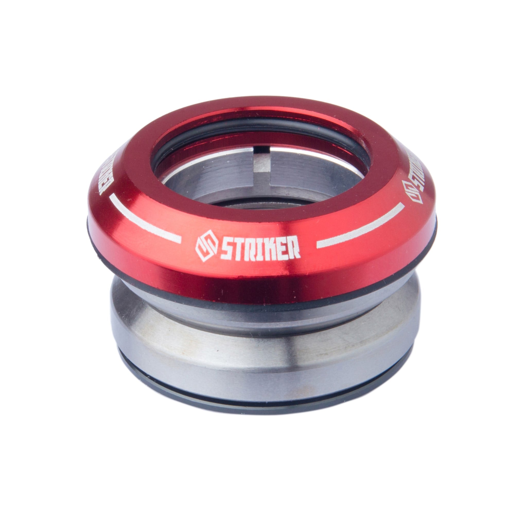 Striker Integrated Scooter Headset - Red