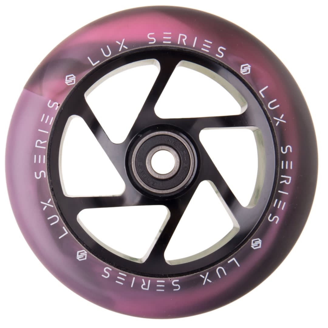 Striker Lux Spoked 110mm Sparkcykel Hjul - Svart/Pink