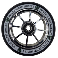 Panda Spoked V2 100mm Scooter Wheels - Chrome