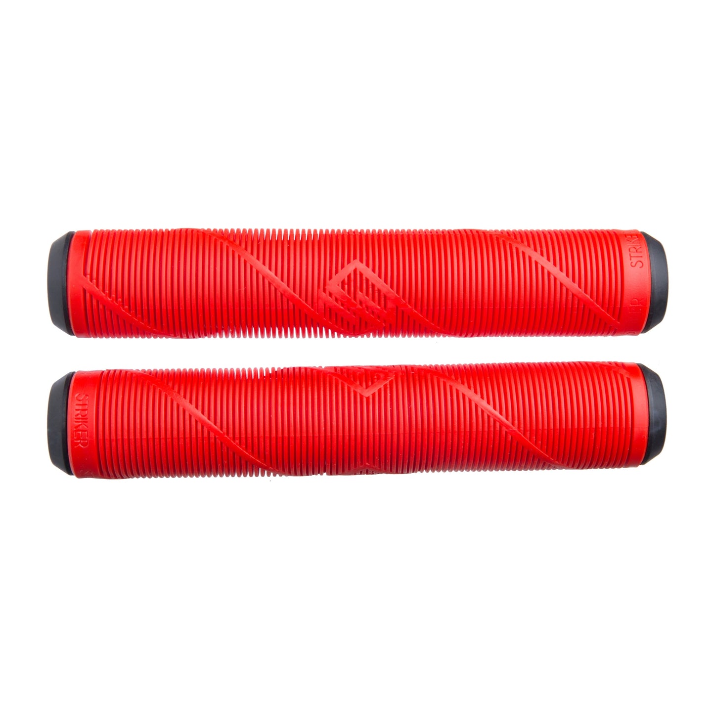 Striker Logo Scooter Grips - Red