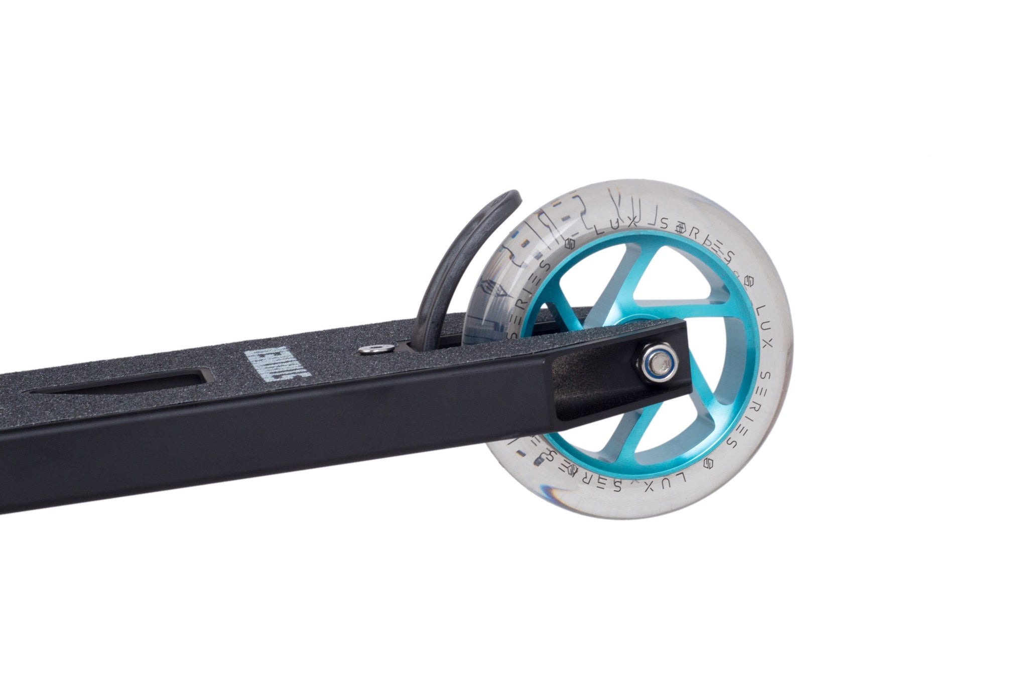 Striker Lux Youth Stunt Scooter - Clear/Teal