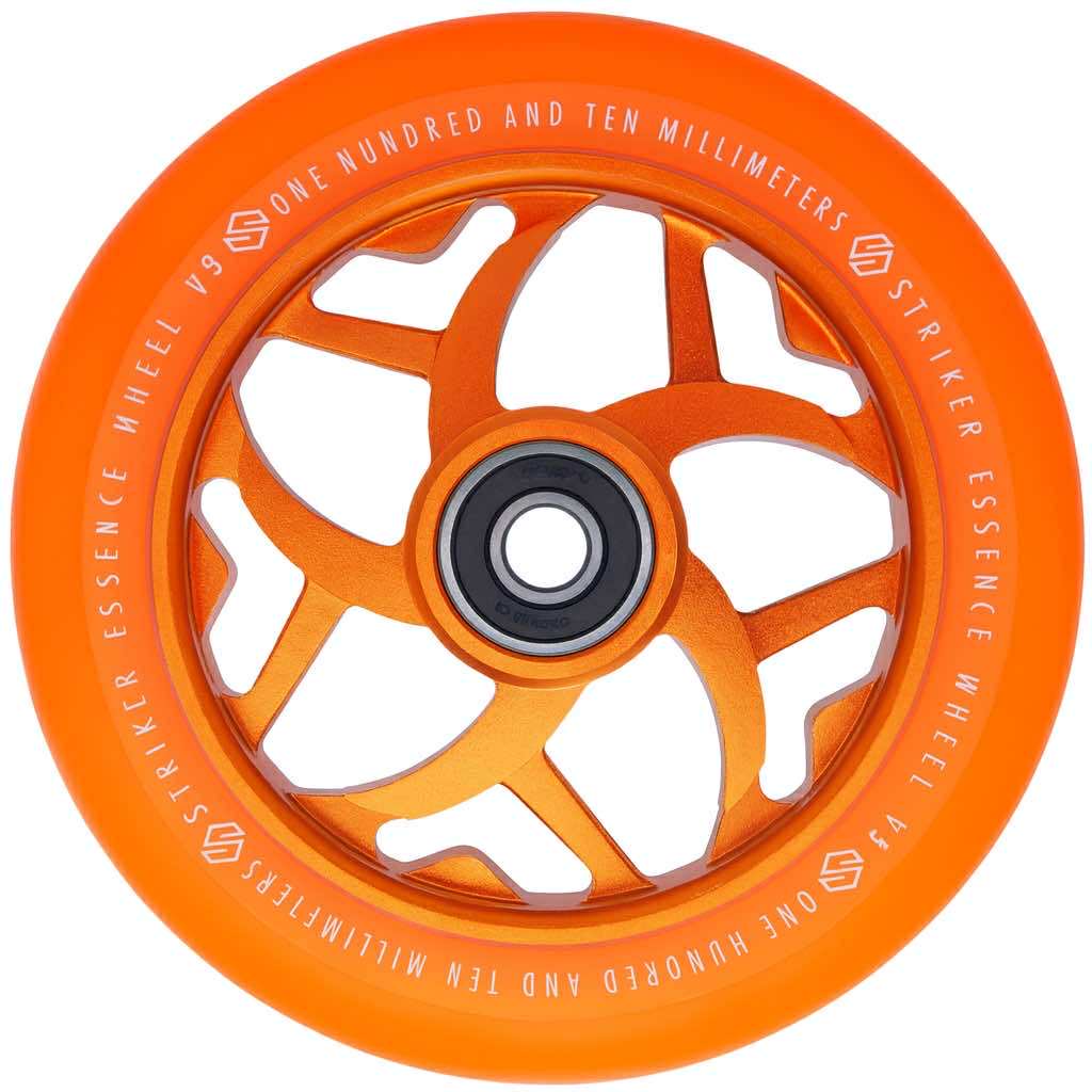 Striker Essence V3 Colorblast PU 110mm Stunt Scooter Wheel - Orange