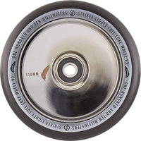 Striker Lighty Fullcore V3 Black PU 110mm Scooter Wheels - Chrome