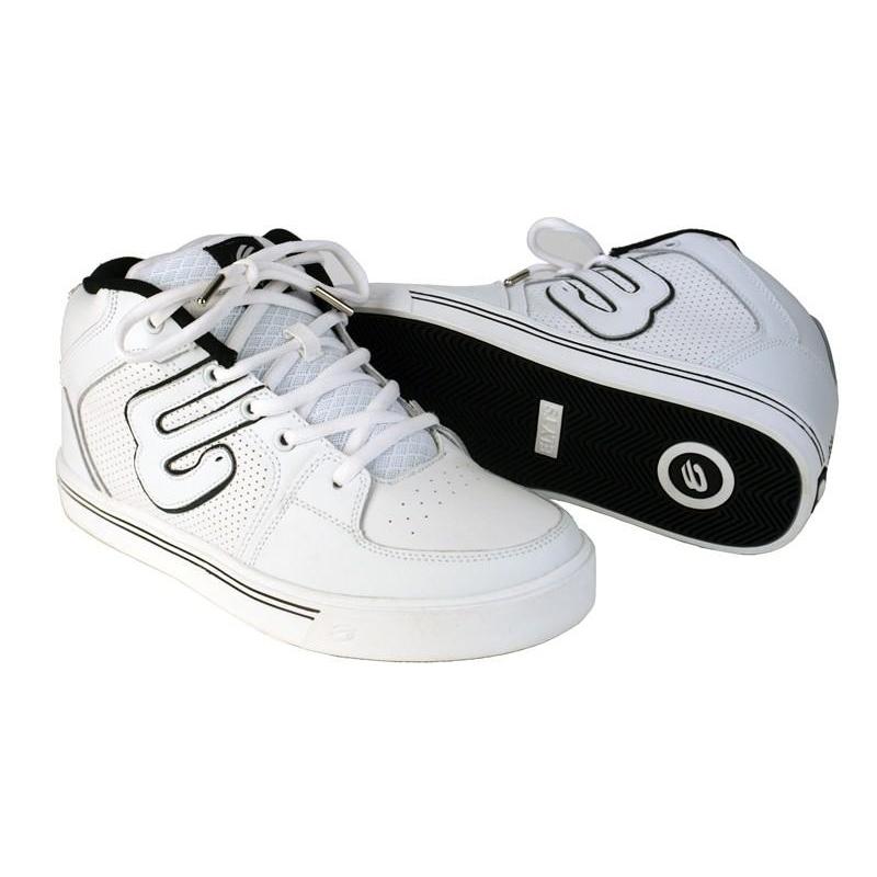 Elyts Mid Top 2 White Action Skate Shoes - White