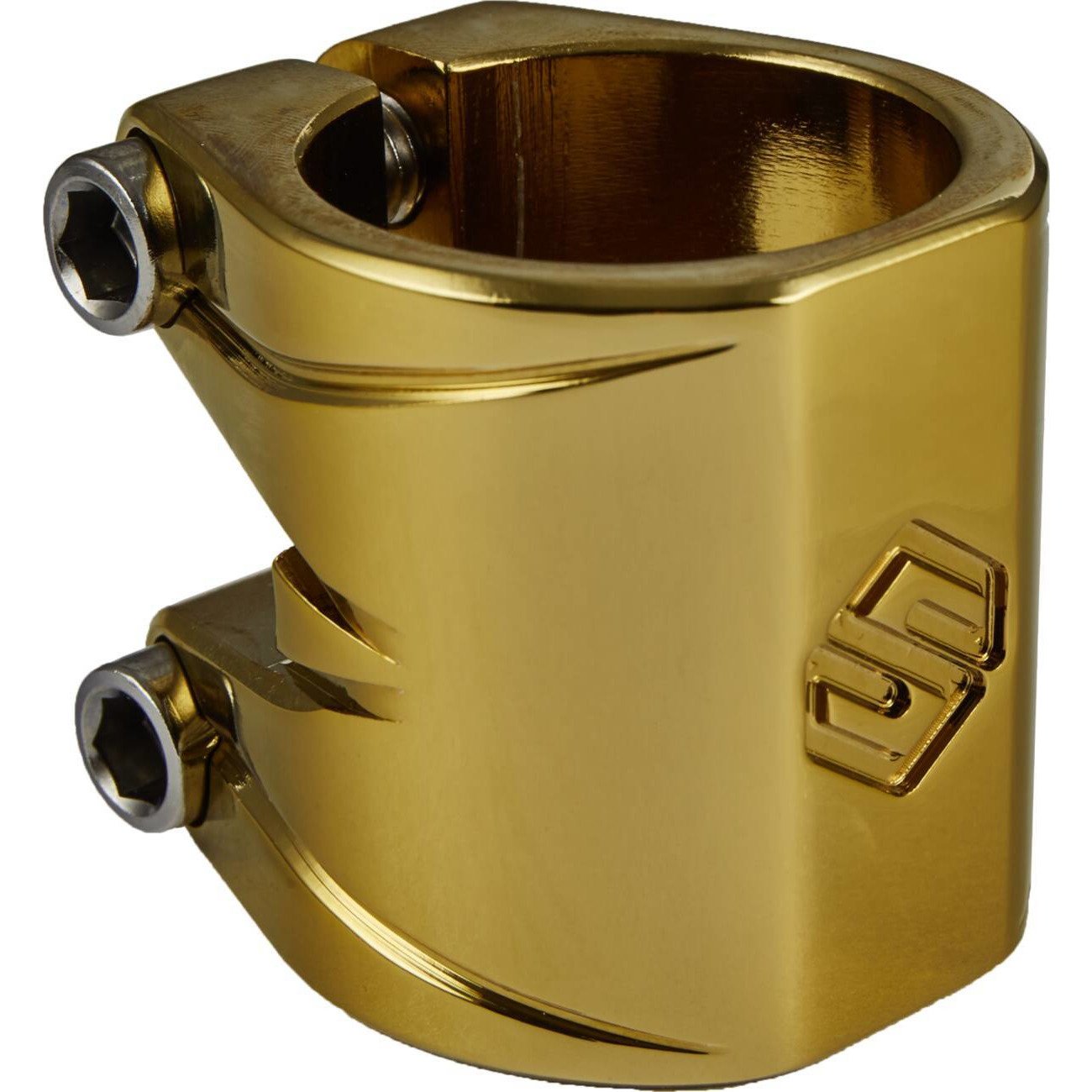 Striker Essence V2 Double Scooter Clamp - Gold Chrome