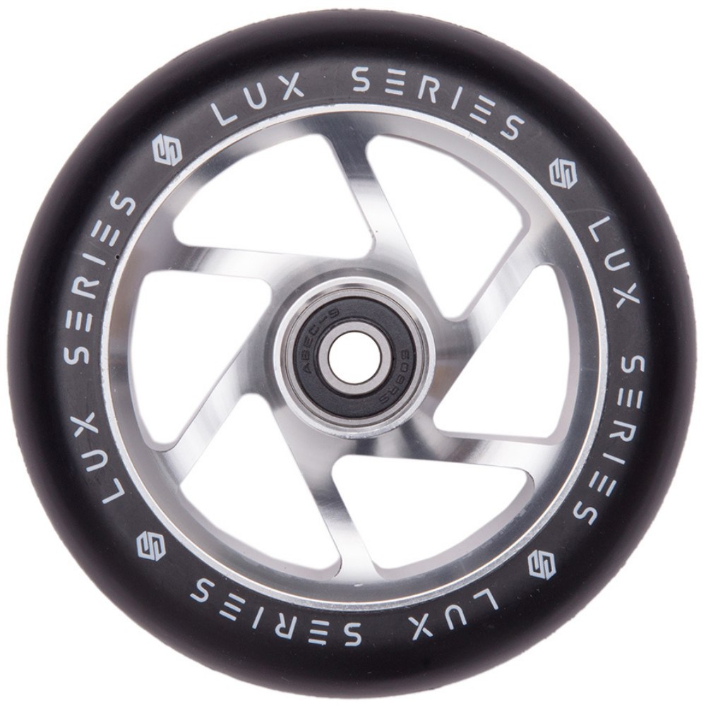 Striker Lux Spoked 100mm Stunt Scooter Rolle - Silver