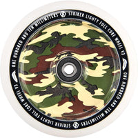 Striker Lighty Fullcore V3 White 110mm Stunt Scooter Wheels - Camoflague