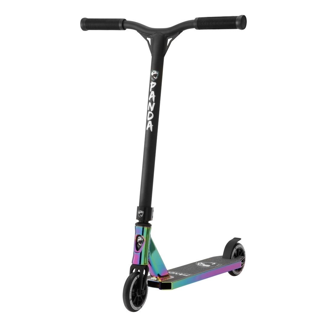 Panda Optimus Stunt Scooter - Rainbow