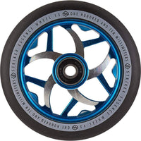 Striker Essence V3 Black PU 110mm Stunt Scooter Rolle - Blue