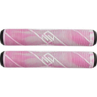 Striker Logo Scooter Grips - White/Pink