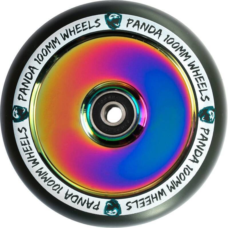 Panda Balloon Fullcore 110mm Scooter Wheels - Rainbow