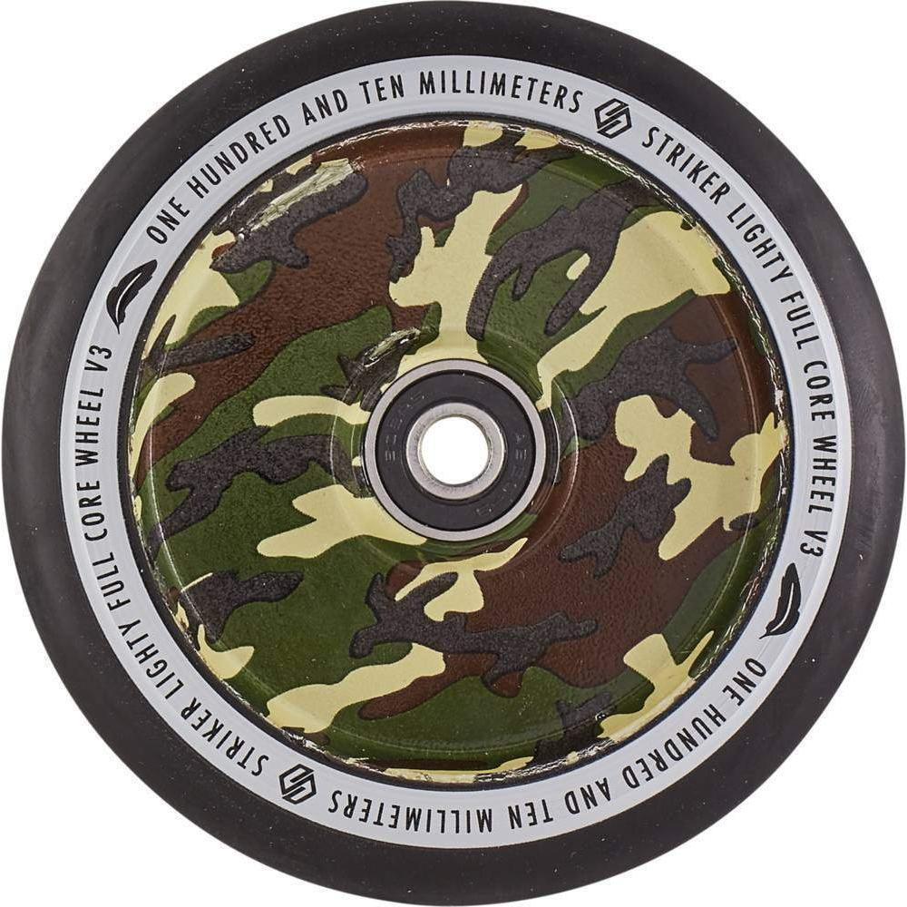 Striker Lighty Fullcore V3 Black PU 110mm Scooter Wheels - Camoflague