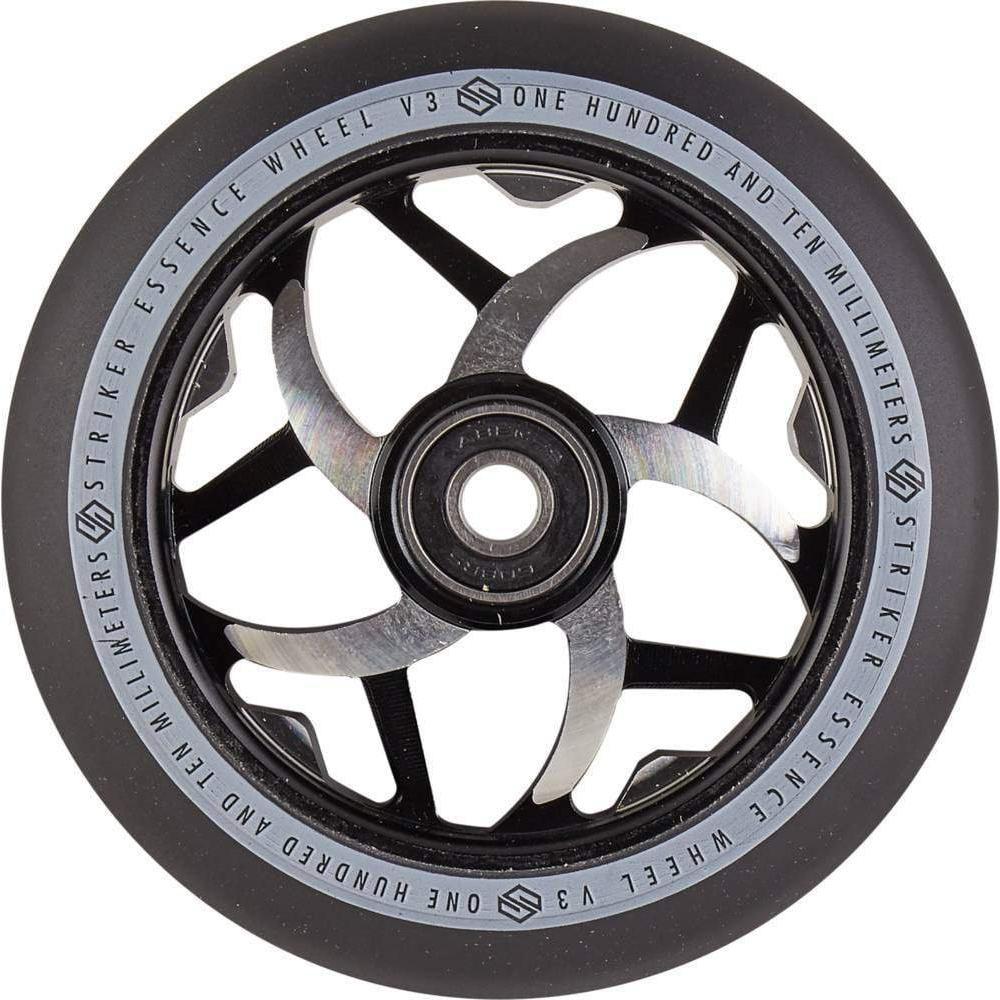 Striker Essence V3 Black PU 110mm Stunt Scooter Wheels - Black