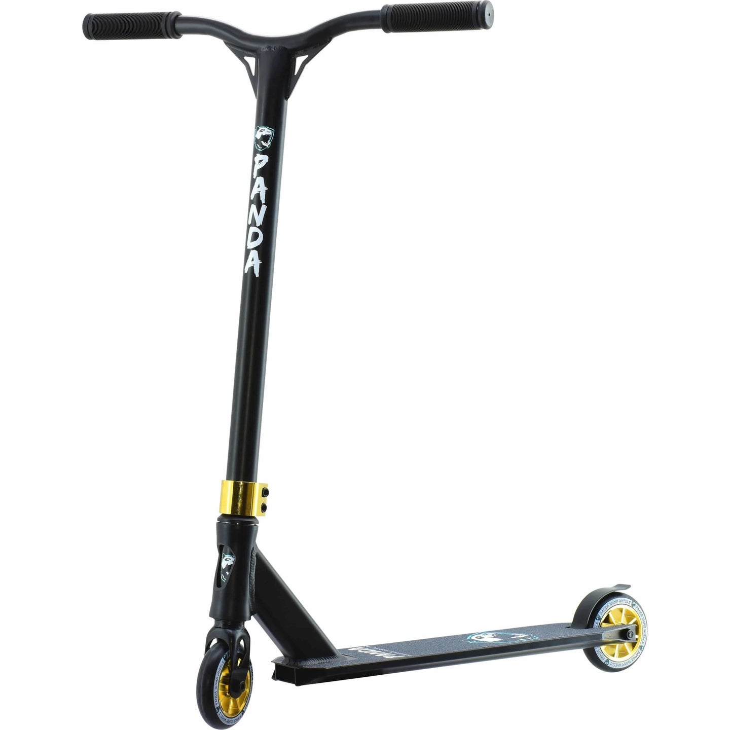 Panda Primus Stunt Scooter - Black/Gold Chrome