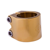 Striker Lux Double Clamp til Løbehjul - Gold Chrome