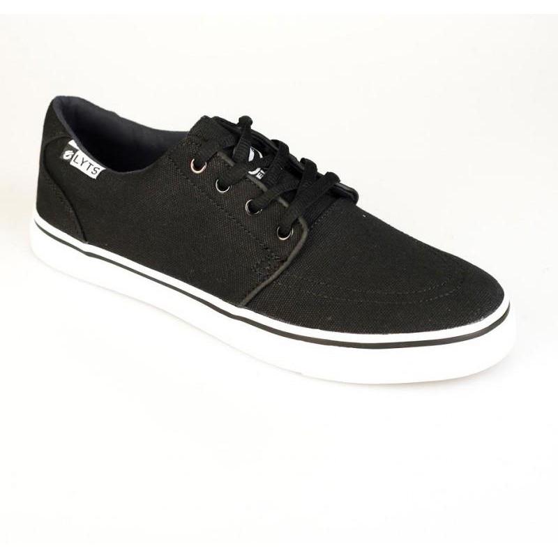 Elyts Rebel Canvas Skate Sko - Black