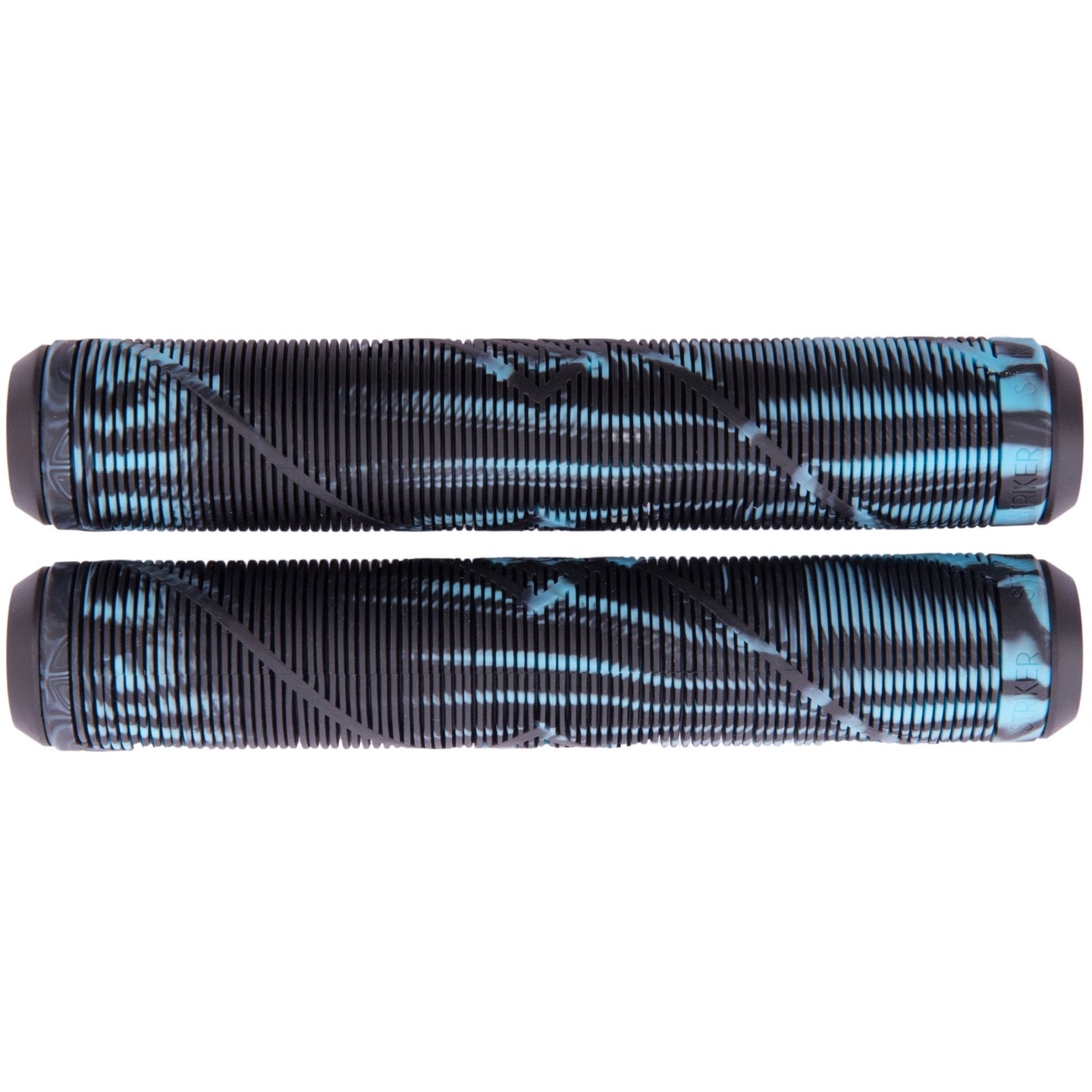 Striker Logo Grips Thick - Black/Teal