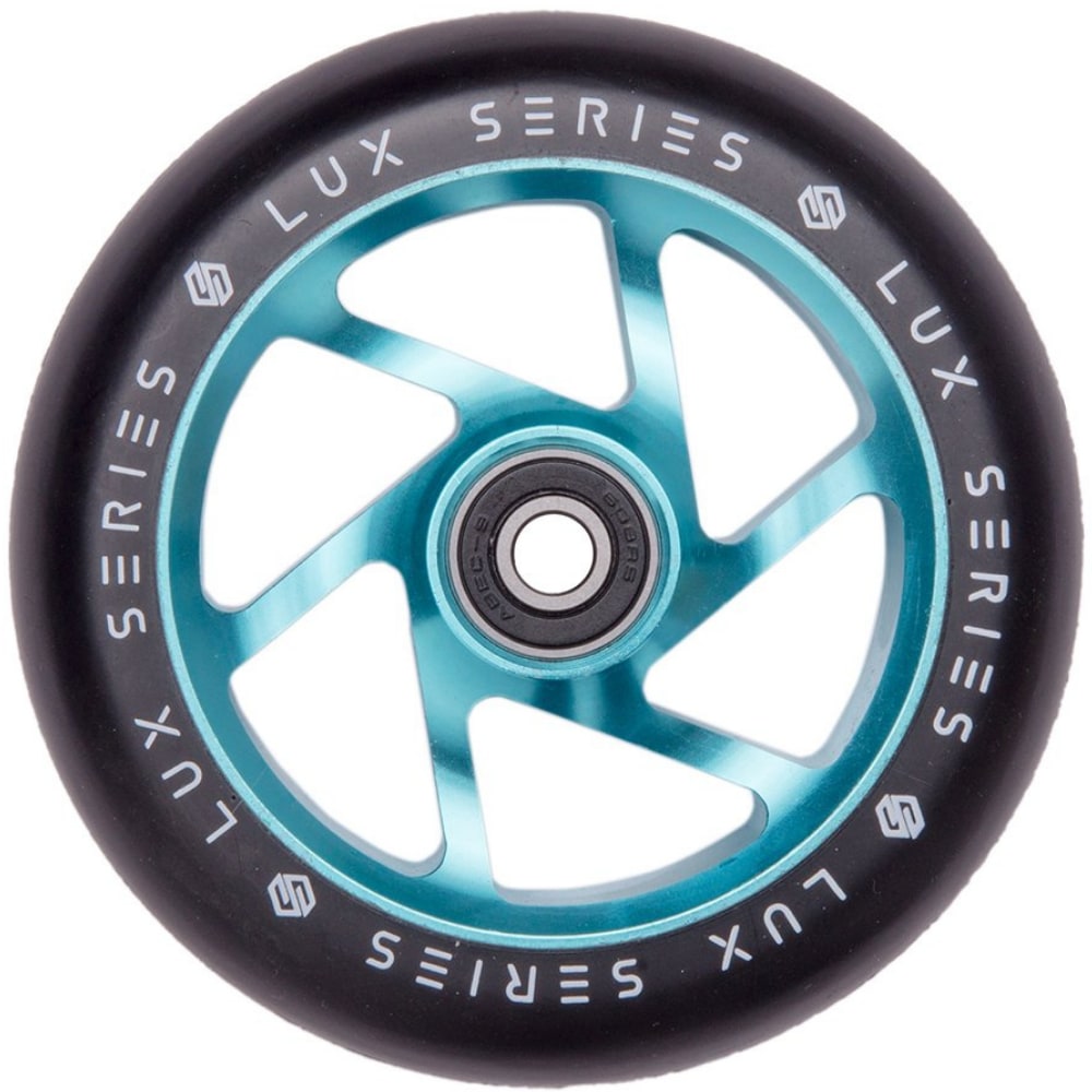 Striker Lux Spoked 110mm Scooter Wheels - Teal