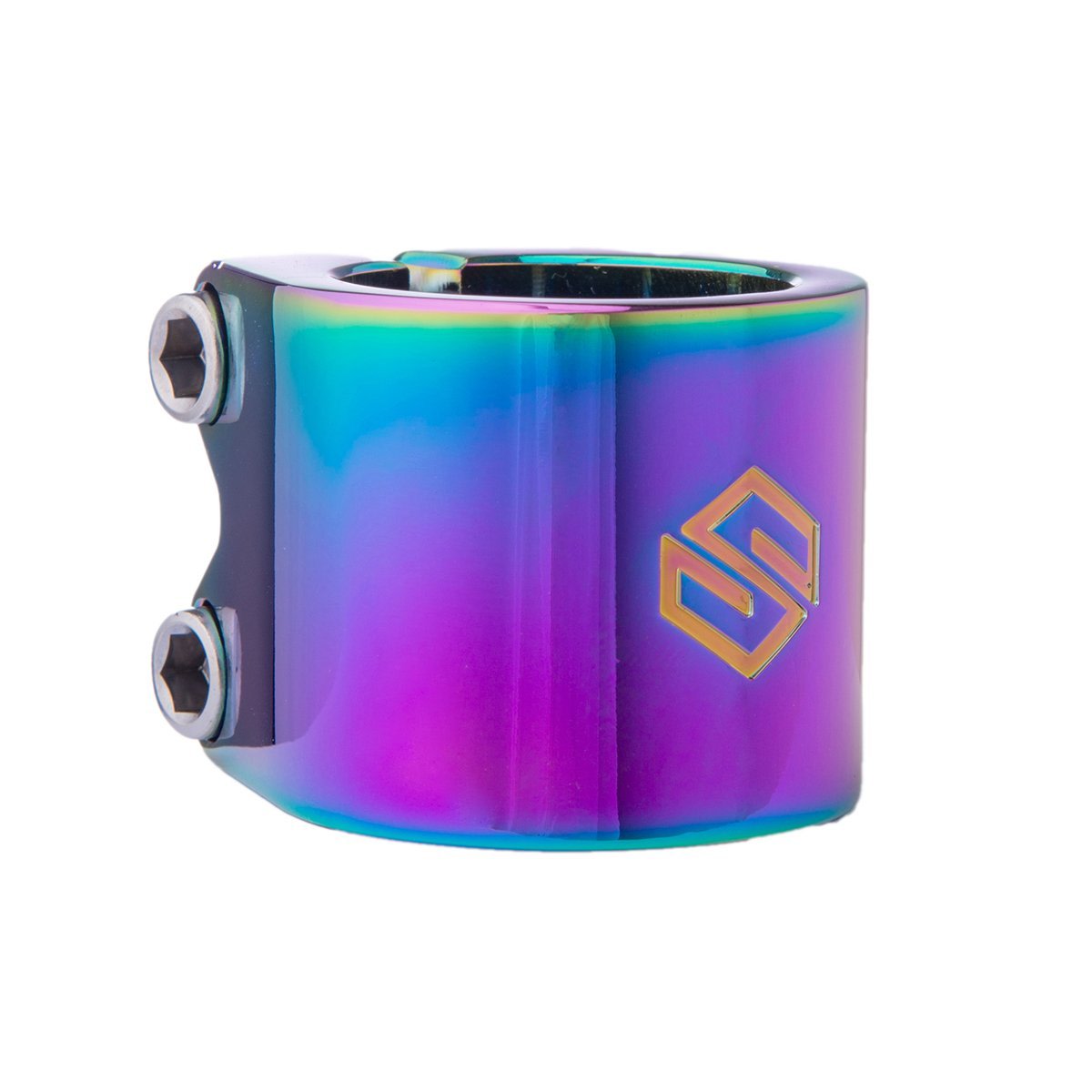 Striker Lux Double Scooter Clamp - Rainbow