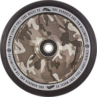 Striker Lighty Fullcore V3 Black PU 110mm Scooter Wheels - Snow Camoflague