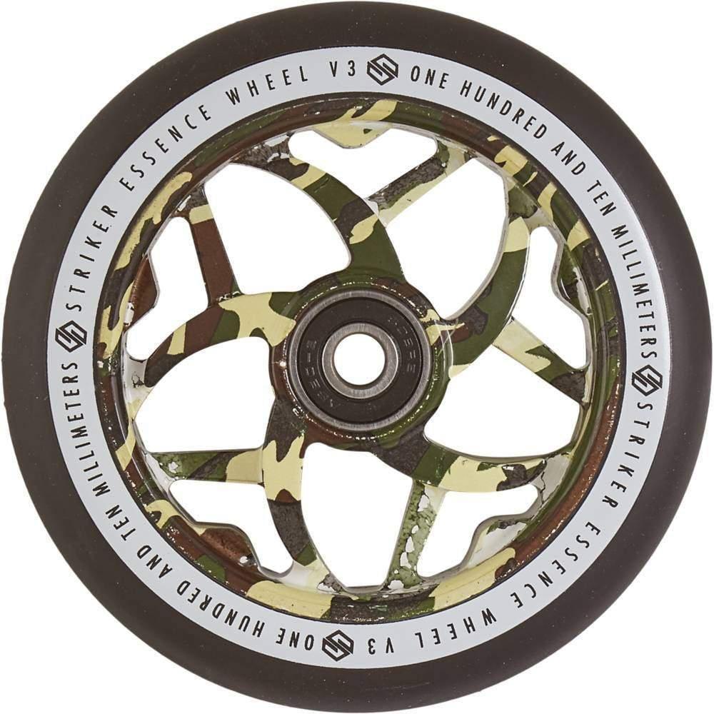 Striker Essence V3 Black PU 110mm Stunt Scooter Wheels - Camoflague