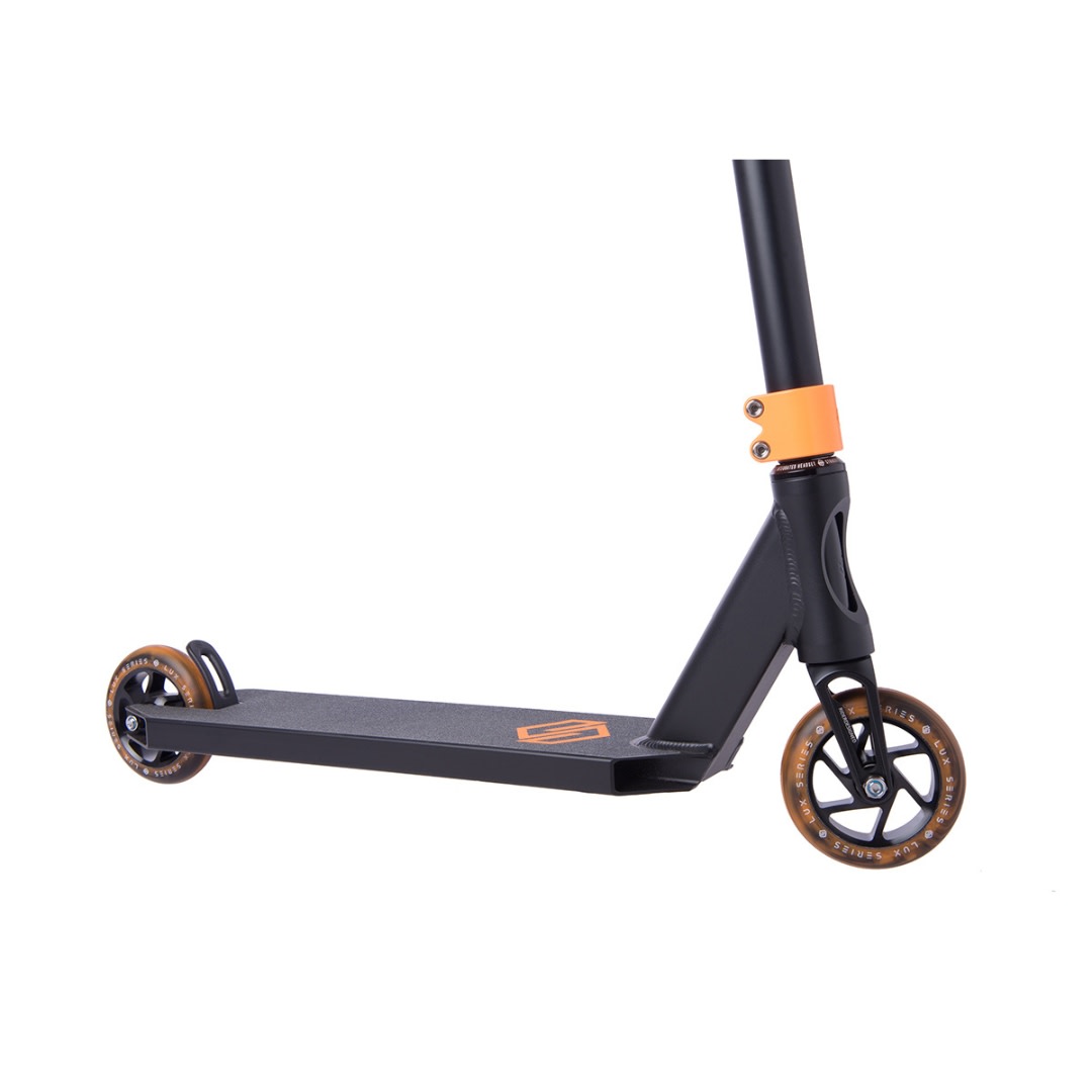 Striker Lux Painted Stunt Scooter - Black/Orange