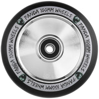 Panda Balloon Fullcore 100mm Scooter Wheels - Chrome