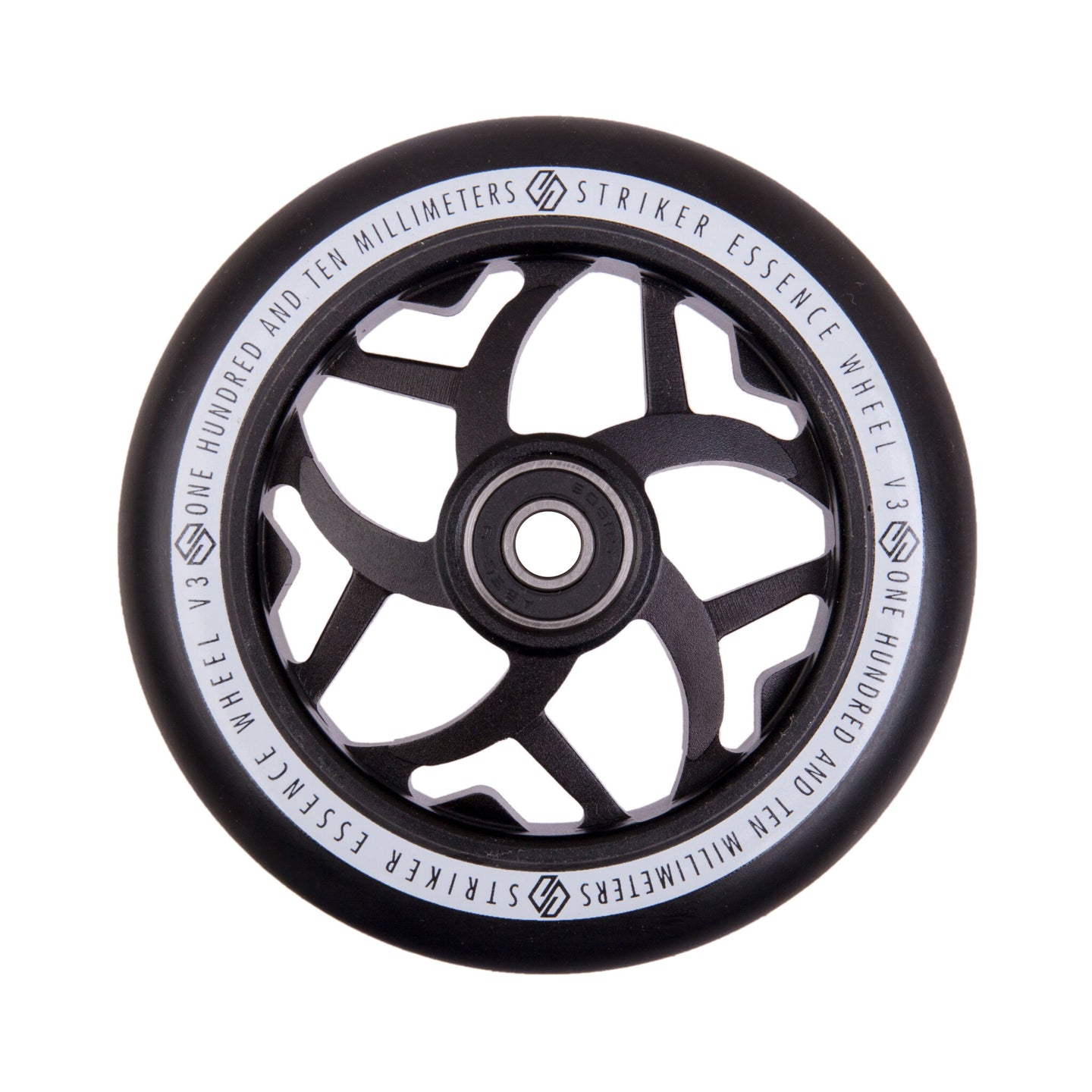 Striker Essence V3 Colorblast PU 110mm Stunt Scooter Wheel - Black