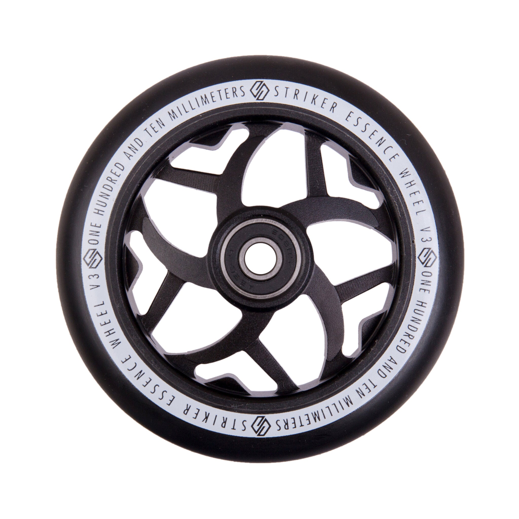 Striker Essence V3 Colorblast PU 110mm Stunt Scooter Wheel - Black