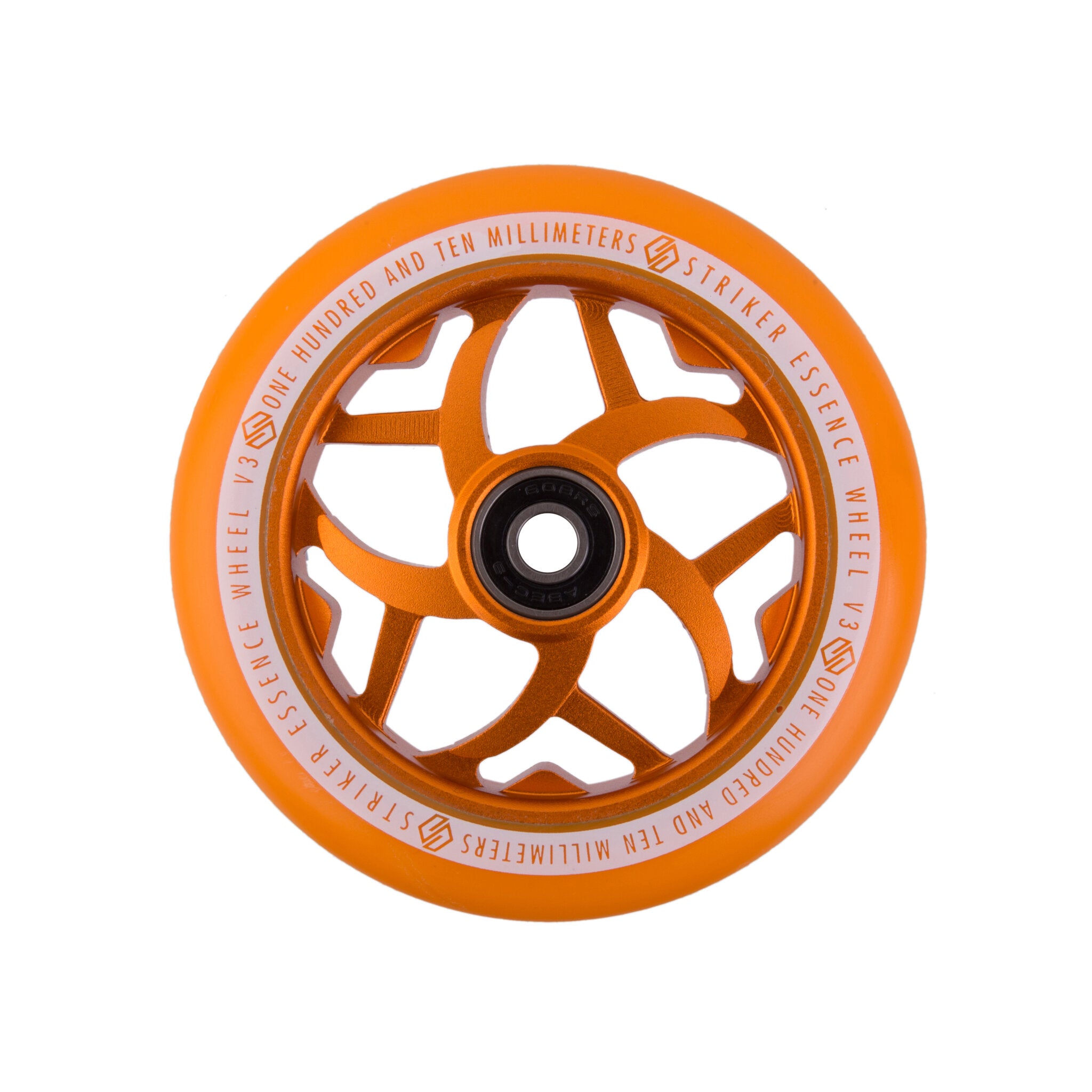Striker Essence V3 Colorblast PU 110mm Stunt Scooter Wheel - Orange