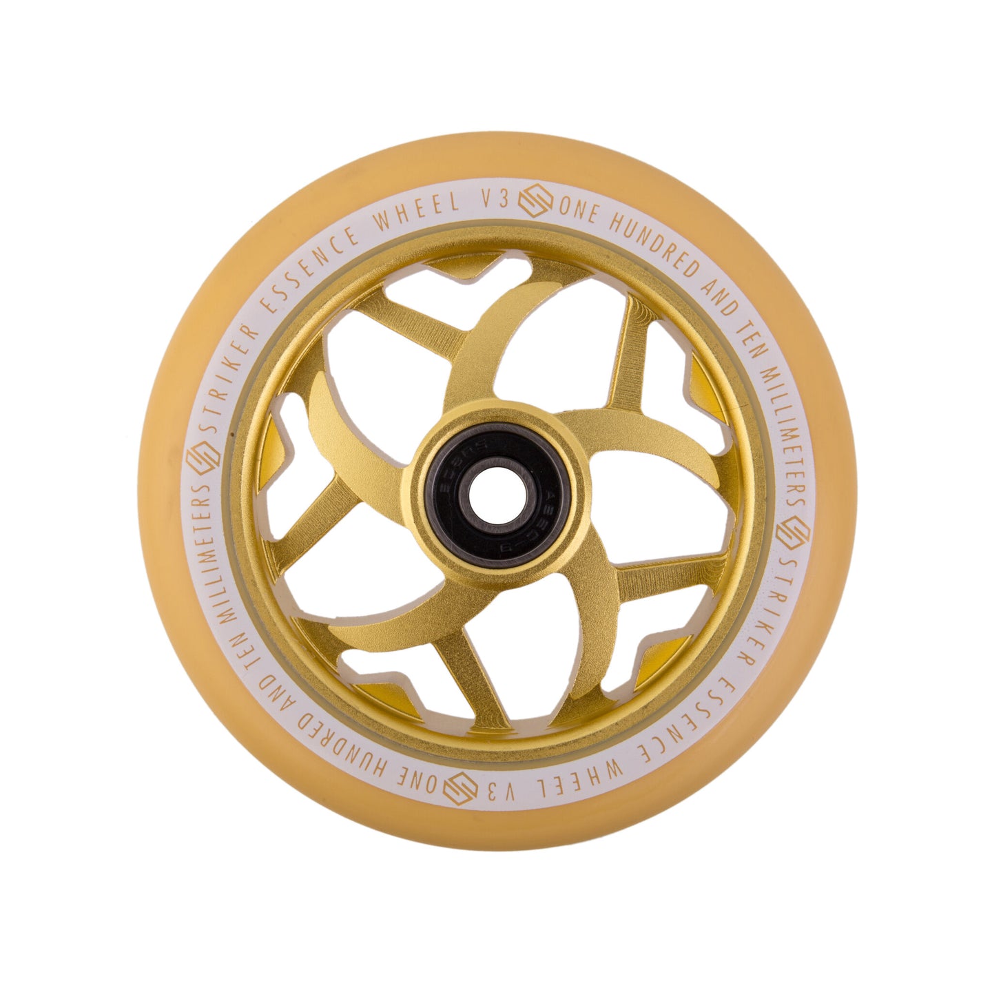 Striker Essence V3 Colorblast PU 110mm Stunt Scooter Wheel - Yellow
