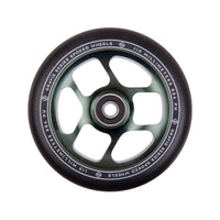 Striker Gravis Spoked 110mm Stunt Scooter Wheels - Army Green