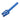 Striker Lux IHC Scooter Fork - Blue