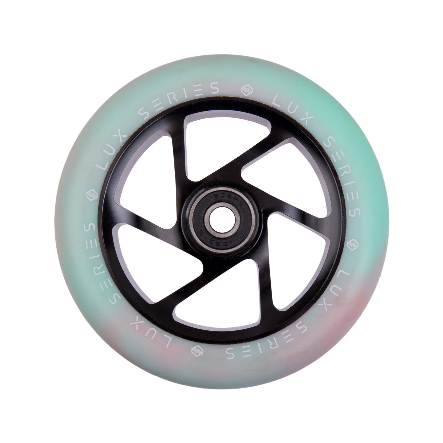 Striker Lux Spoked 110mm Stunt Scooter Wheels - Pink/Teal