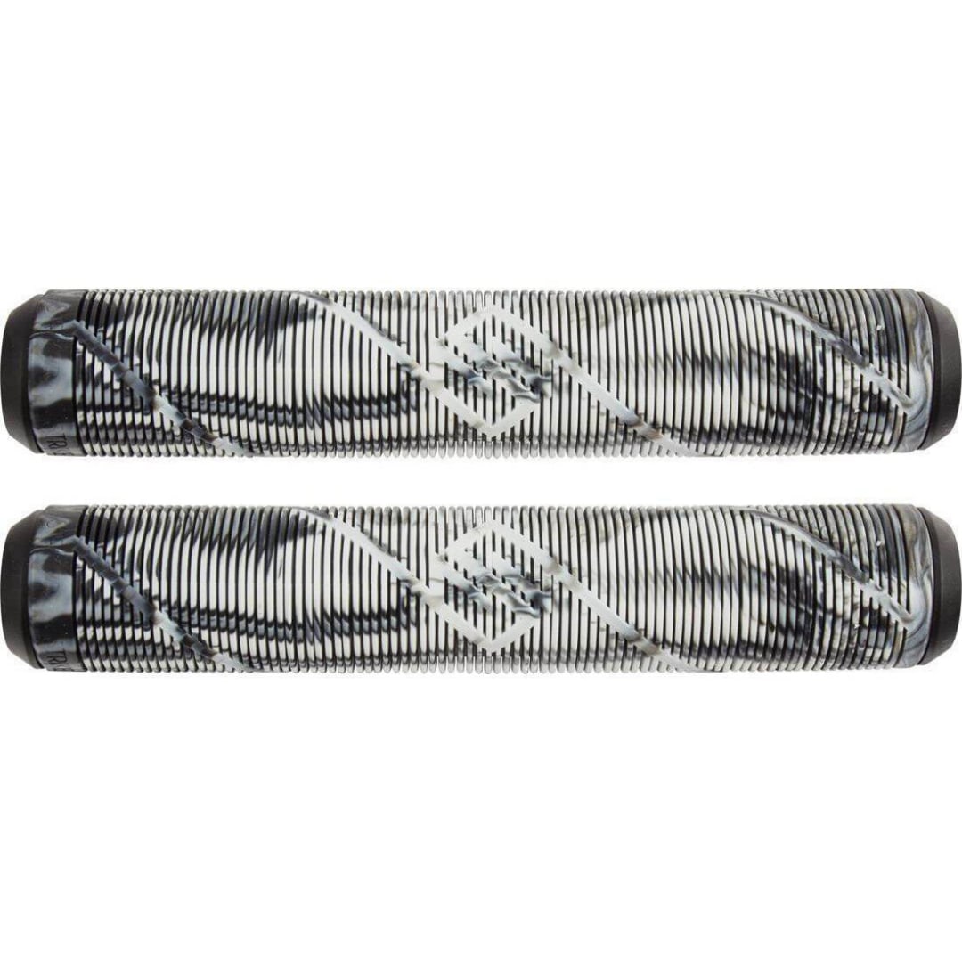 Striker Logo Scooter Grips - Snow Camoflague